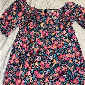 Floral Off the shoulder Dress